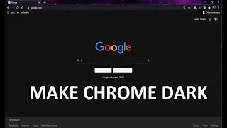 GOOGLE CHROME: Dark Mode for all websites and all web contents - Windows10 (2021)