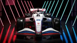 Haas VF22 F1 2022 Car Reveal - Haas 2022 F1 Car Livery