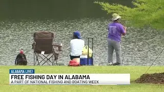 National Free Fishing Day in Alabama