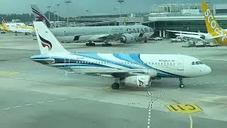 Planespotting at Changi Airport Terminal 1 Viewing Mall (Vol. 7) [4K]