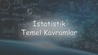 İstatistik Temel Kavramlar
