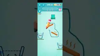 Fill The Glass Level 65 Fail 3 | Fill The Glass With Water By Drawing Lines | Brain Puzzle Game