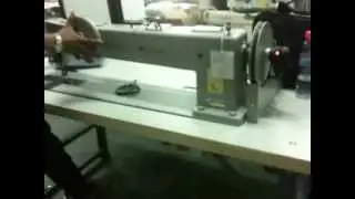 Long arm heavy duty จักรเย็บคอยาวผ้าหนา