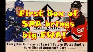 19-20 Upper Deck SP Authentic! BIG Future watch auto pull!