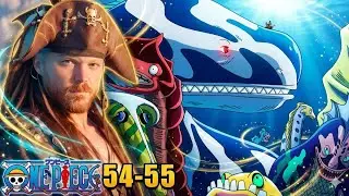 Bound for Warship Island | One Piece Anime Reaction Episode 54 55