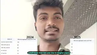 JEE ADVANCED 2025 Qualifying marks😧 #nit #memes #iitjee #college #funny #allen #kota #students