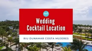 Riu Dunamar Wedding Cocktail Location