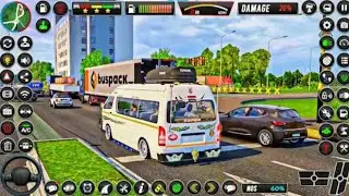 Mini Bus Driving Game 3D - Eco Car Driving Game 3D - Android Gameplay HD 