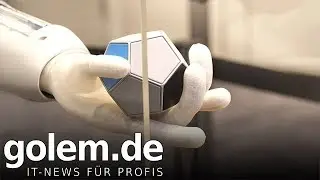Festo Bionic Softhand und Softarm angesehen