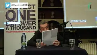 2016 Annual Front Line Defenders Lecture - Jan Sokol
