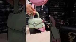 How cute are these Coach Sammy Top Handle 12..I'll take them all..😅 #short #coachsammytophandle