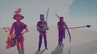 Tabs Medieval Team Vs Present Elf Team