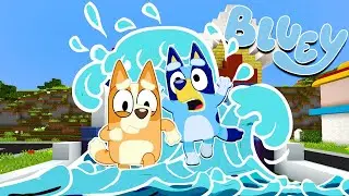 BLUEY y BINGO SOBREVIVEN a los TSUNAMIS | Las Aventuras de BLUEY en ROBLOX!