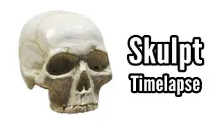 Sculpting and Painting a Skull