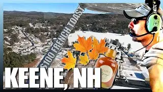 Winter Flight to KEEN: Exploring Dillant-Hopkins Airport & New Hampshire's Scenic Beauty!