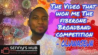 The video that won me the FIBERONE'S Moment Competition