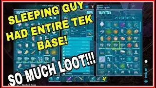 Building Looted Tek Base at The Apex Way's Old Hidden Location | Solo S.1 Ep. 1 Ark Survival Evolved