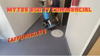 Mytee Eco 17 commercial vs Wheels up equipment. Vlm carpet cleaning.