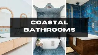 Soothing Coastal Inspired Bathrooms | Home Decor & Home Design | And Then There Was Style
