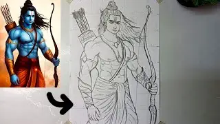 How to draw ram 🔥 || outline drawing ||🥰 step by step easy method || ram outline drawing☺️ || 