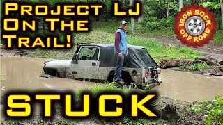 Project LJ finally hits the trails! RTI Ramp Test! Buried in mud? Monster trucks?