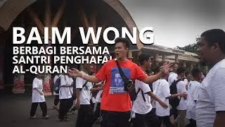 Baim Wong Berbagi Bersama Santri Penghafal Al-Quran Binaan BMH