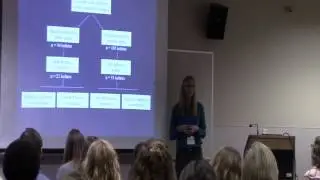 Julia Stevens Presents at Benthic Ecology 2014