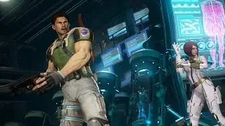 Chris/Black Widow Arcade mode MARVEL VS. CAPCOM: INFINITE