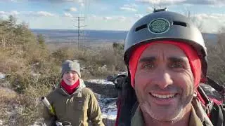 Highest Point in Carbon County PA.  Climb #33 of 67 trees on 67 mountains in 67 counties.