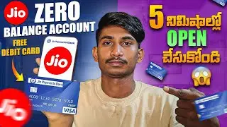 Jio payment Bank account opening l Jio bank account opening in telugu l jiobank account opening 2025