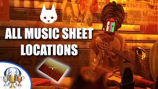 Stray - How To get All Music Sheets (Meowlody Achievement Guide)