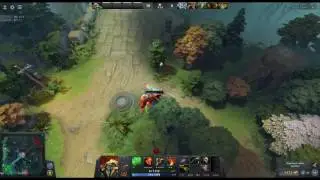 Dota 2 winning 1 vs 5 pubsimulator bots ver 1.02b in 21:55