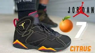 AIR JORDAN 7 CITRUS (2022) EARLY LOOK! THESE ARE A MUST🍊🔥