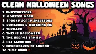 Clean Halloween Songs Playlist 🎃 Clean Halloween Music for School / Classroom
