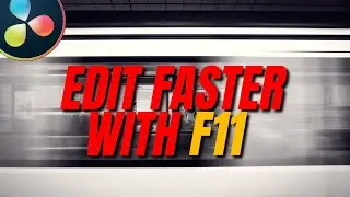 CRAZY FAST 'F11' Youtube editing workflow you need to know! Davinci Resolve
