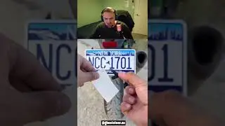 How To Disguise License Plate! 😳🤯 #shorts