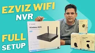 EZVIZ Wi-Fi NVR X5S full Setup | EZVIZ H9C H8C H6C Pro Wi-Fi cameras with WIFI NVR