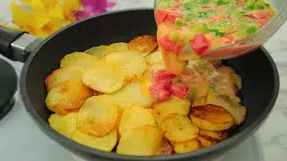 Самый вкусный завтрак, который вы когда-либо ели! 🔝Простой и потрясающе вкусный рецепт!