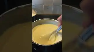 Homemade Vla chocolade en vanille