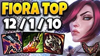 Fiora TOP vs Renekton [ OTP ] Lol Korea Grandmaster Patch 13.13 ✅