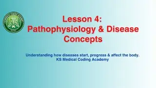 Pathophysiology & Disease Concepts | Medical Coding Course 2025 | Lesson 4