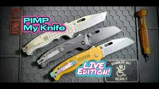 PIMP My Knife: LIVE! Shark Lock Special 🦈🔒 AD20.5 Mods & Upgrades!