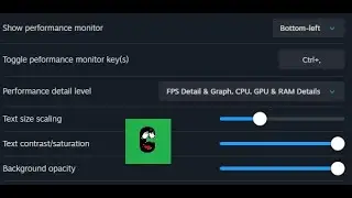 [แนะนำ] Steam In-game performance monitor โชว์ FPS กับการทำงานของเครื่อง