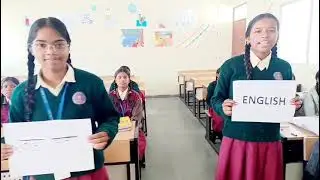 Sanskrit Language practice activity under BBU #emrs #education #skills