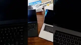 Apple vs Dell Computers who is copying who #shorts