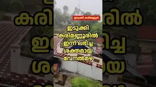 ഇടുക്കി കരിമണ്ണൂരിൽ ഇന്ന് ലഭിച്ച ശക്തമായ വേനൽമഴ &bull; Summer Rain in Karimannoor &bull; #shorts #trending &bull; 2