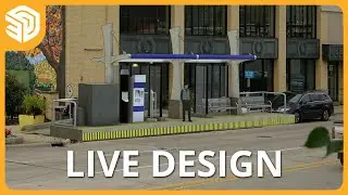 3D Modeling + Photo Composite in SketchUp | Full Process