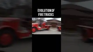 EVOLUTION OF FIRE TRUCKS (1930~2023) #shorts #viral #trending #cars #evolution #firetruck