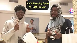 My Son&rsquo;s Shopping Spree At H&M For Men