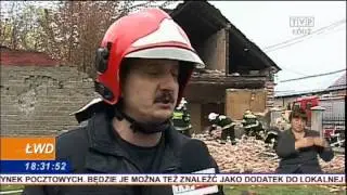 Runęła ściana w Rzgowie